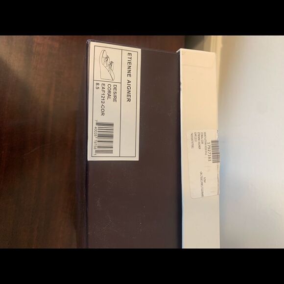 Etienne Aigner desire platform soft suede leather wedge sandal💥 size 9,5 - Picture 11 of 11